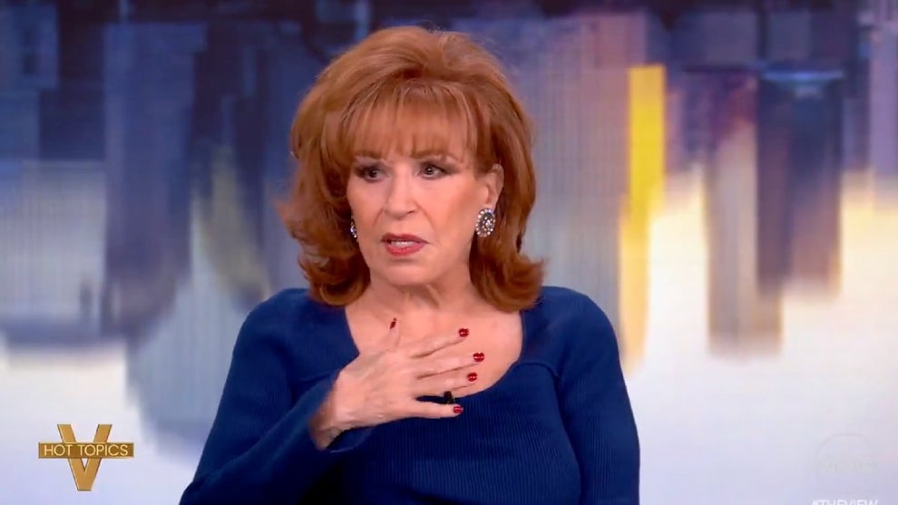 Joy Behar on "The View" (Credit: ABC)