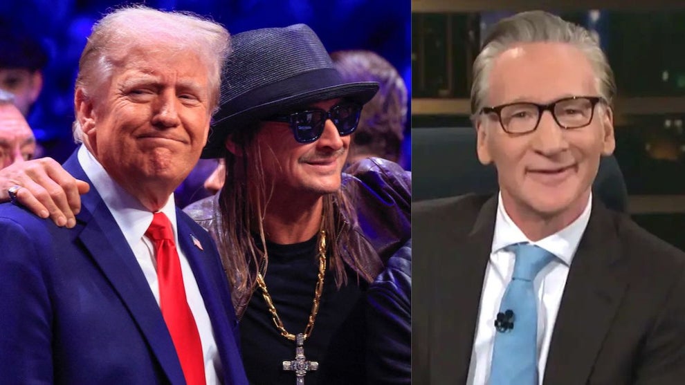 Donald Trump, Kid Rock, Bill Maher