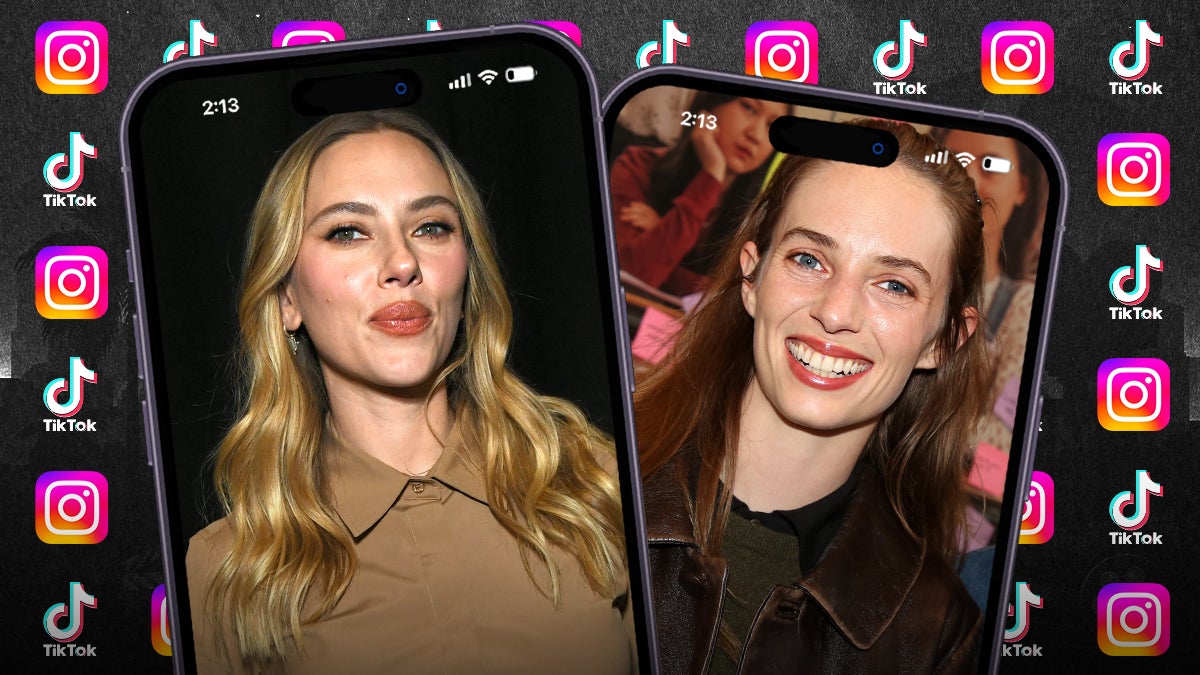 Scarlett Johansson Maya Hawke Instagram social