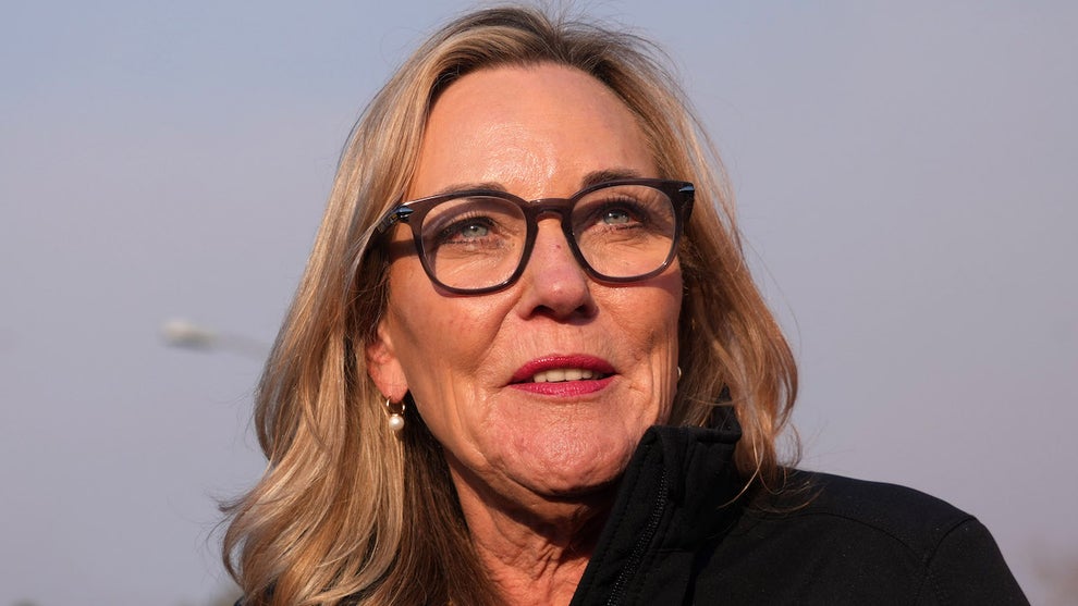 Los Angeles County Borad of Supervisors chair Kathryn Barger