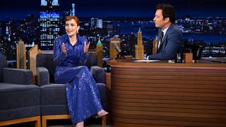 Britt Lower’s Outie Plays the Trumpet – and Covers the ‘Severance’ Theme Song for Jimmy Fallon | Video