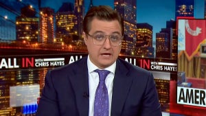 Chris Hayes on "All In with Chris Hayes" (Credit: MSNBC)