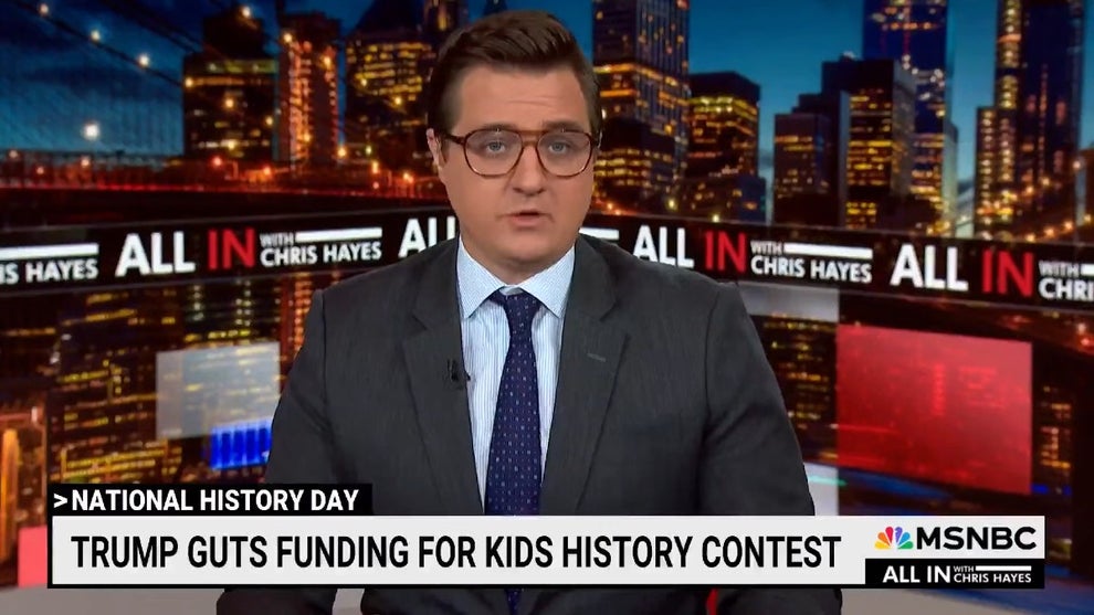Chris Hayes on Trump canceling National History Day