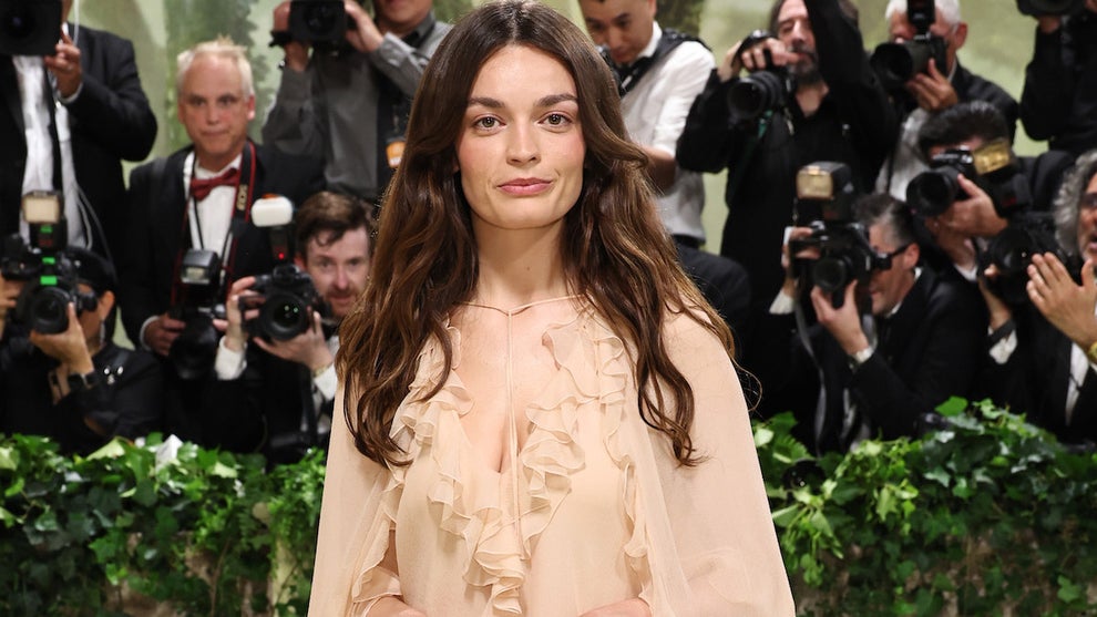 Emma Mackey attends The 2024 Met Gala. (Credit: Jamie McCarthy/Getty Images)