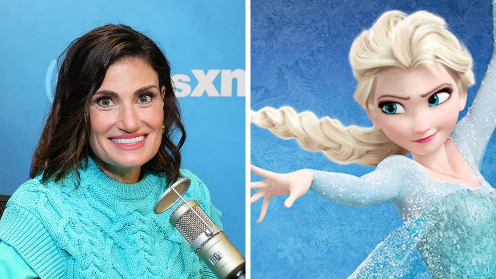 Idina Menzel Elsa Frozen Disney