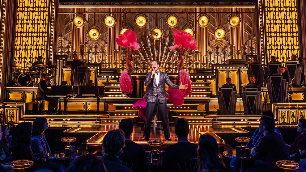 Jonathan Groff in "Just in Time" (Credit: Matthew Murphy and Evan Zimmerman)