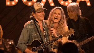 Kevin Bacon and Jennifer Nettles in "The Bondsman" (Credit: Tina Rowden/Prime Video)