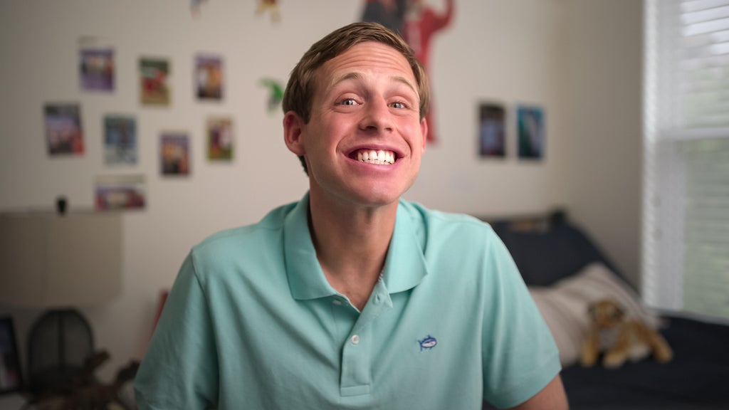 Tanner in "Love on the Spectrum" (Credit: Netflix)