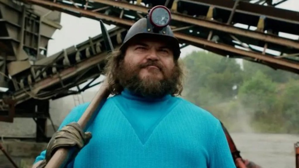 Jack Black in "A Minecraft Movie" (Credit: Warner Bros./Legendary)