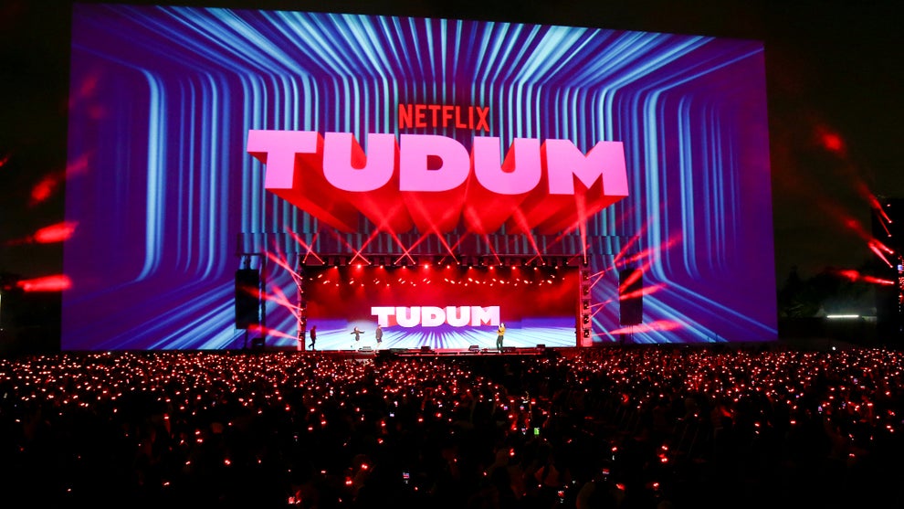 Netflix's “Tudum: A Global Fan Event 2023” at Fundação Bienal de São Paulo on June 17, 2023 in Sao Paulo, Brazil. (Credit: Alexandre Schneider/Getty Images)