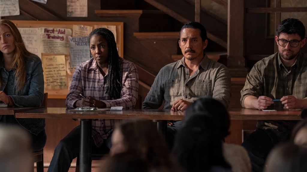 Rutina Wesley and Gabriel Luna in "The Last of Us" Season 2, Episode 3. (Liane Hentscher/HBO)