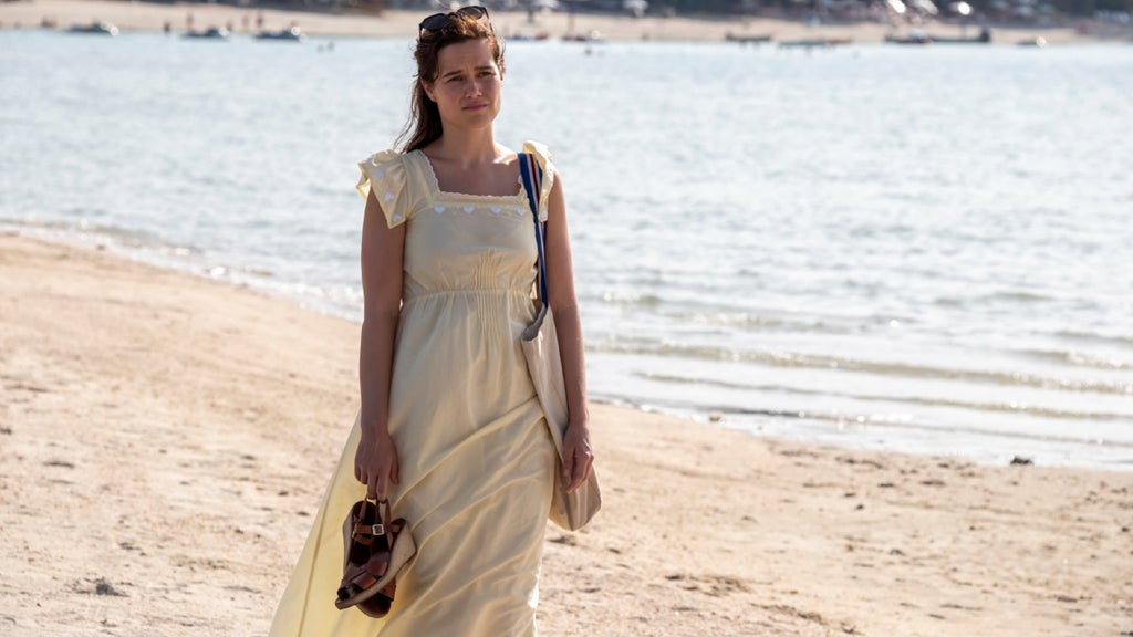 Sarah Catherine Hook in "The White Lotus" Season 3, Episode 8. (Fabio Lovino/HBO)