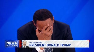 Trump Says He'd 'love to see' Stephen A. Smith run for president
