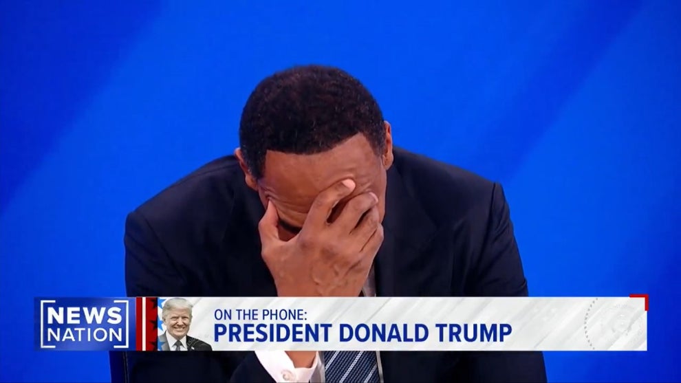 Trump Says He'd 'love to see' Stephen A. Smith run for president