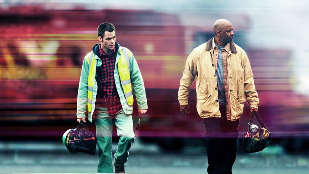 Chris Pine and Denzel Washington in "Unstoppable" (20th Century Fox)