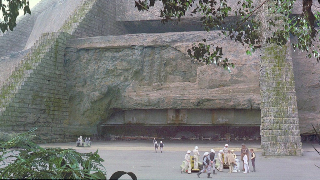 The Rebel Alliance's Yavin base in "Star Wars: Episode IV - A New Hope." (20th Century Fox)