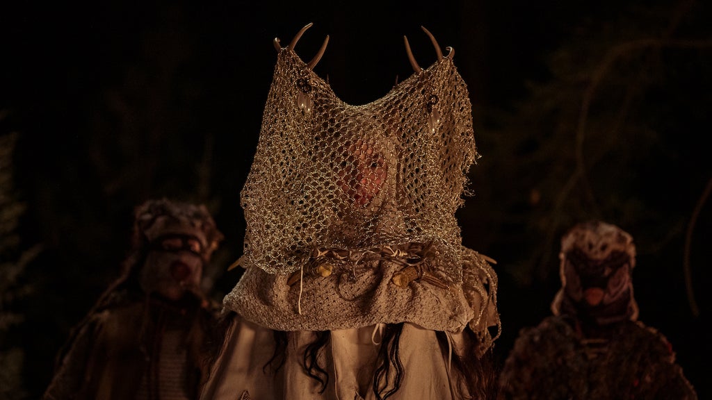 Sophie Nélisse as Teen Shauna in Yellowjackets Season 3 Finale