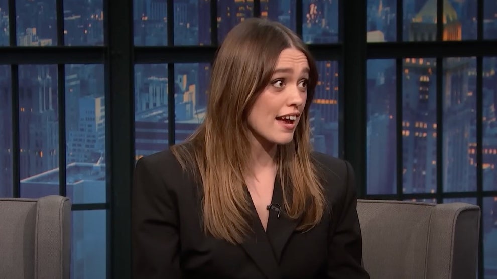 Aimee Lou Wood on "Late Night" (NBC)