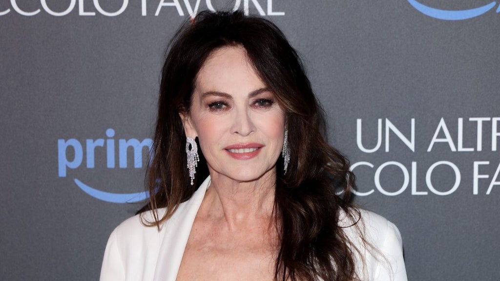 Elena Sofia Ricci attends the "Un Altro Piccolo Favore" photocall at Cinema Barberini on April 11, 2025 in Rome, Italy. (Photo by Franco Origlia/Getty Images)