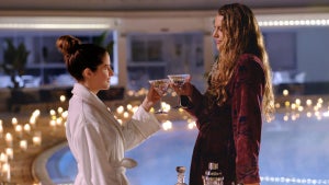 Anna Kendrick and Blake Lively in "Another Simple Favor" (Credit: Lorenzo Sisti)