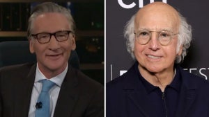Bill Maher and Larry David