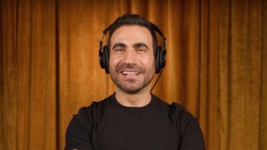 Brett Goldstein on "Wild Card with Rachel Martin" (Credit: NPR/YouTube)