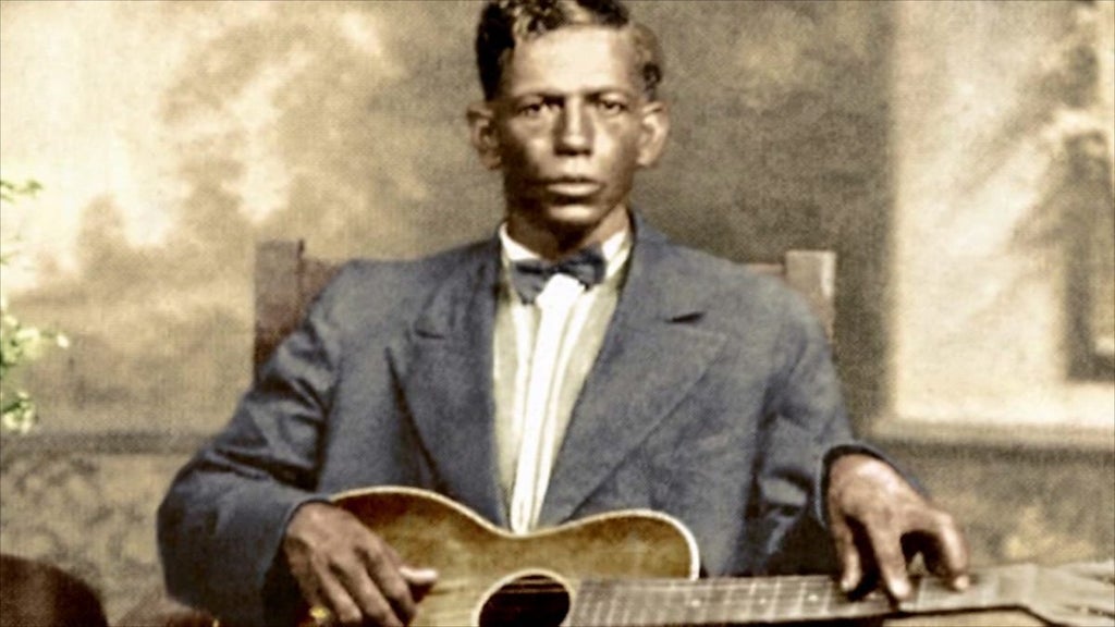 Blues guitarist Charley Patton