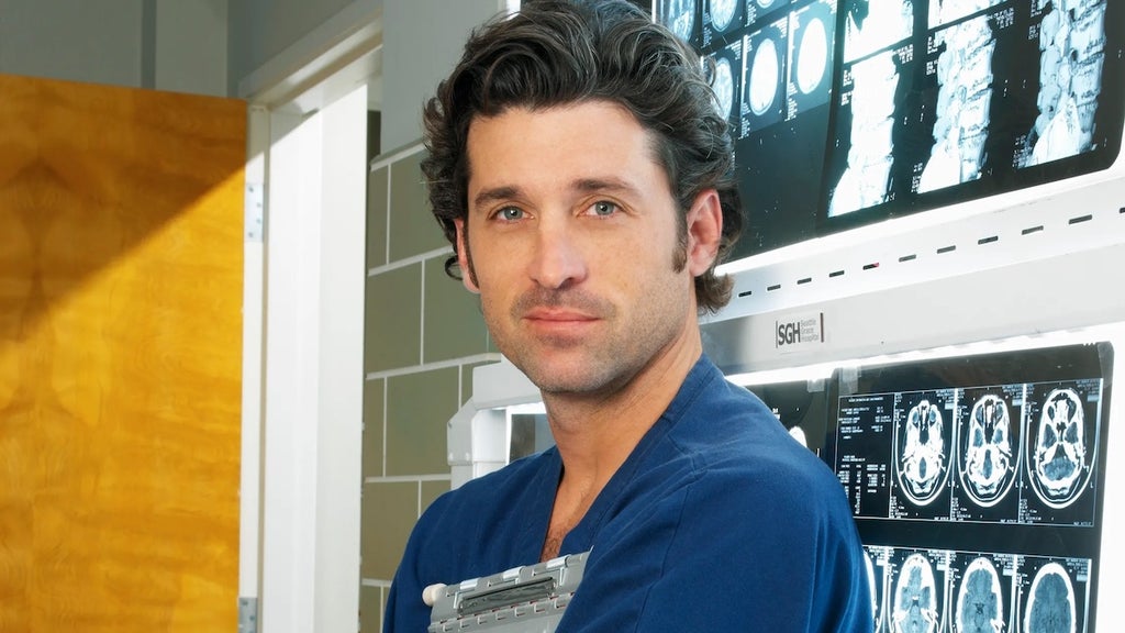 Patrick Dempsey on "Grey's Anatomy"
