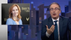 John Oliver discusses JK Rowling on "Last Week Tonight" (HBO)