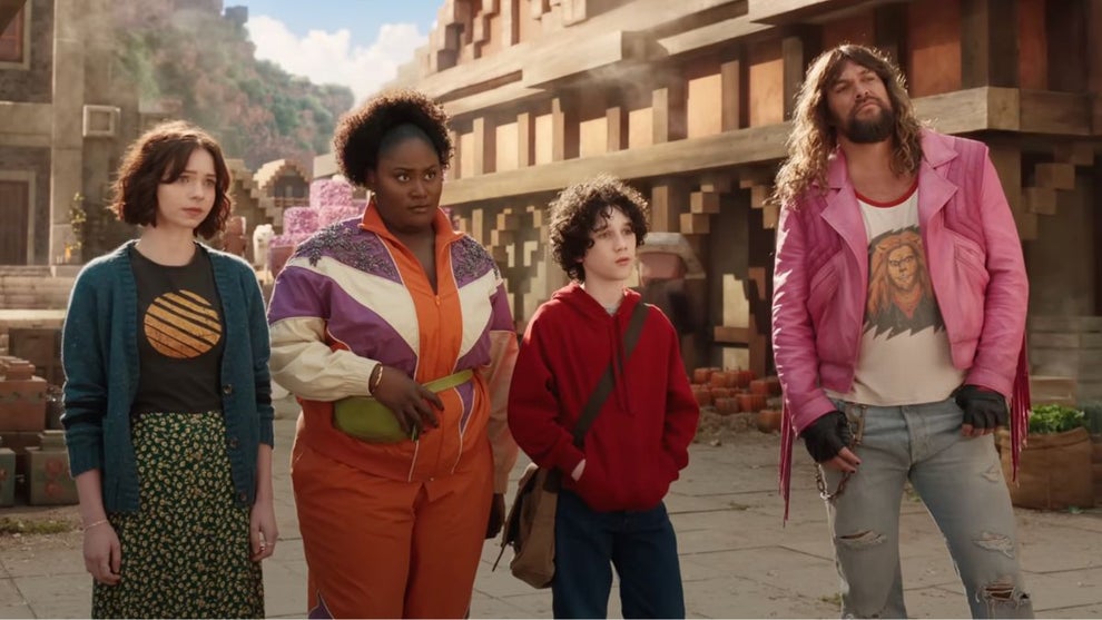 The Cast of "A Minecraft Movie" (Credit: Warner Bros.)