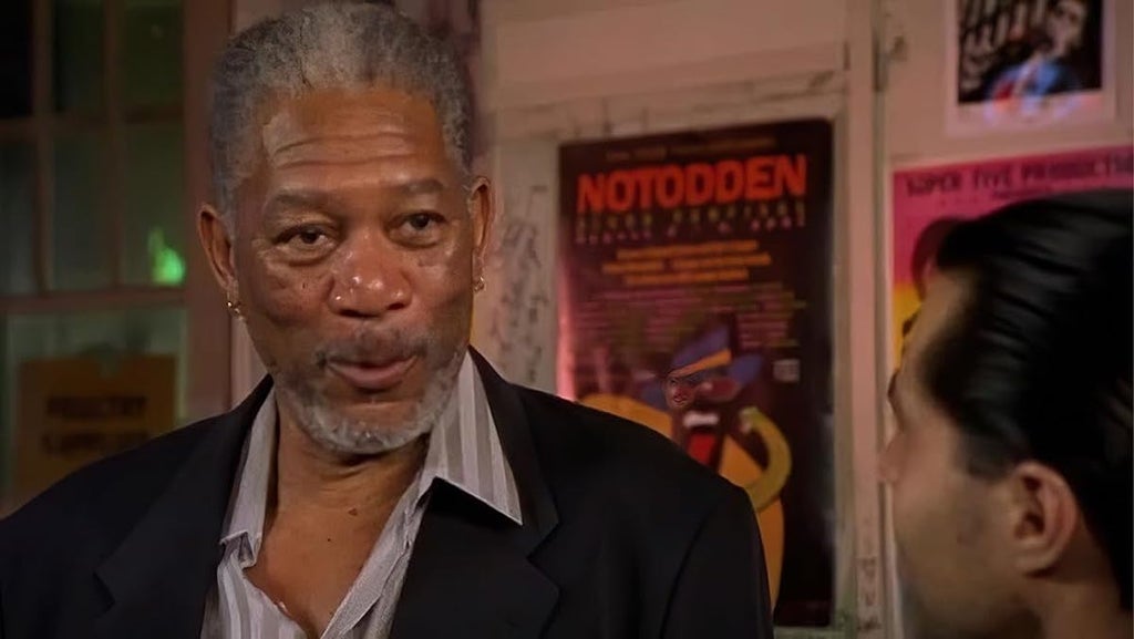 Morgan Freeman in
"Last of the Mississippi Jukes"