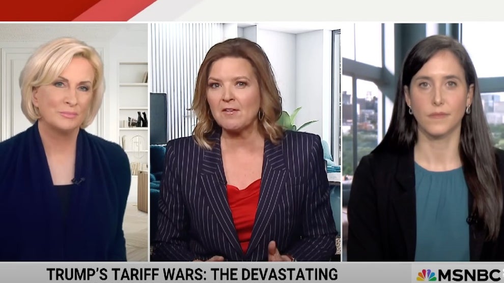 Mika Brzezinski, Christine Romans and Maggie McGrath on "Morning Mika" (Credit: MSNBC)