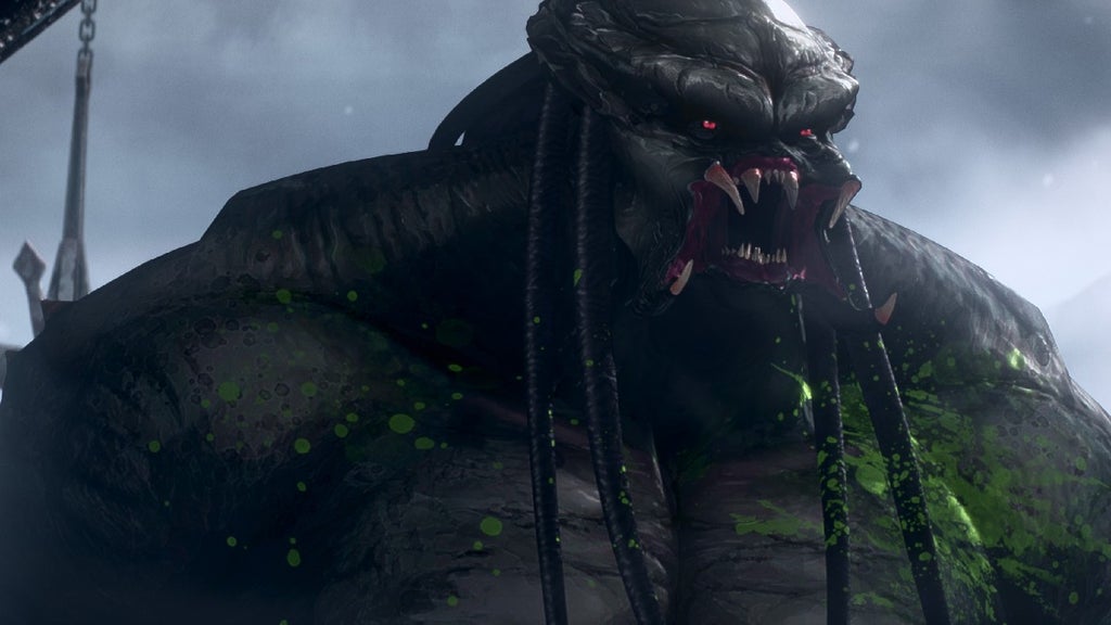 A scene still from 20th Century Studios' PREDATOR: KILLER OF KILLERS, exclusively on Hulu. Photo courtesy of 20th Century Studios. © 2025 20th Century Studios. All Rights Reserved.