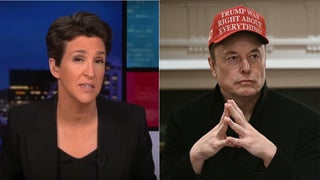 Rachel Maddow Says Tanking Tesla Stock May Give Elon Musk Excuse He Needs to Exit White House | Video