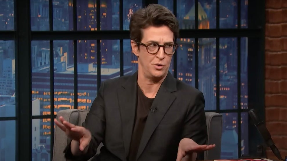 Rachel Maddow on "Late Night" (NBC)