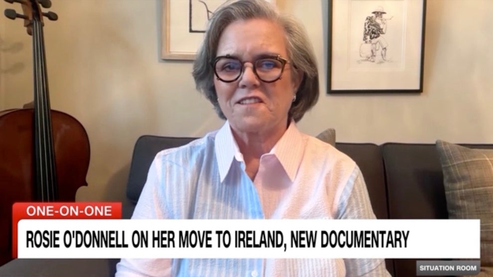 Rosie O'Donnell talks about her move to Ireland on CNN