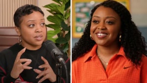 Quinta Brunson, and Janine Teagues from "Abbott Elementary" (ABC/Disney)