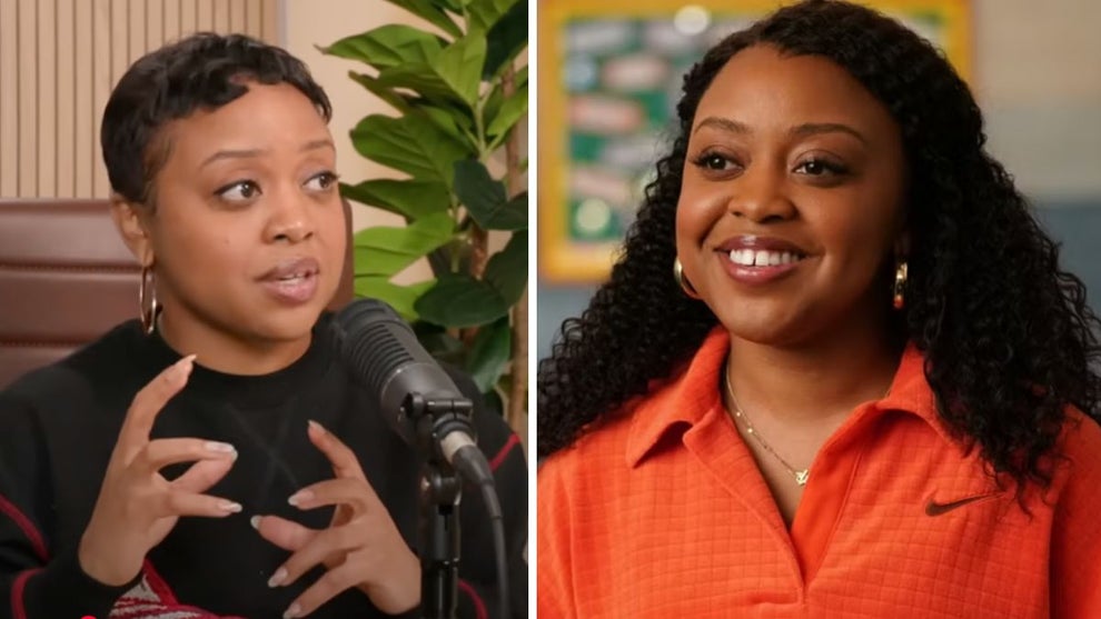 Quinta Brunson, and Janine Teagues from "Abbott Elementary" (ABC/Disney)