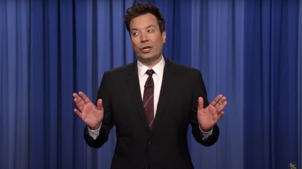 Jimmy Fallon on "The Tonight Show" (Credit: NBC)