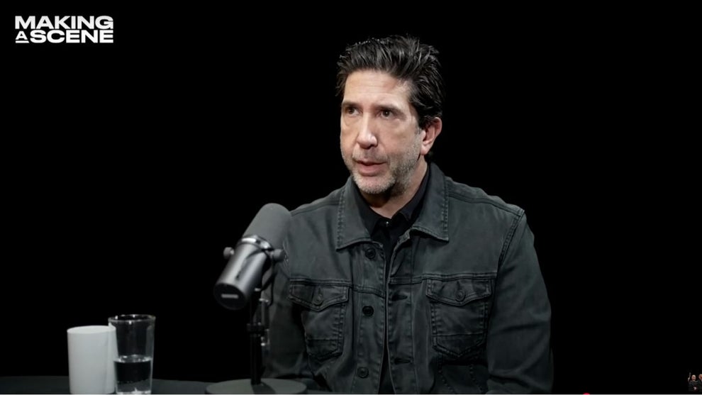 David Schwimmer on "Making a Scene" (Credit: YouTube)