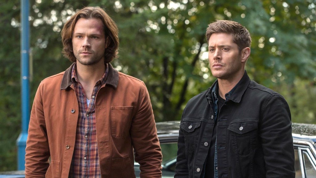 Jared Padalecki and Jensen Ackles on "Supernatural"
