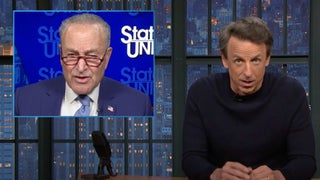 Seth Meyers Roasts Chuck Schumer for Sending Trump a ‘Very Strong Letter’ When He Doesn’t Even Read Presidential Briefings | Video