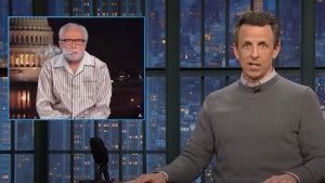 Seth Meyers during "A Closer Look" (NBC)