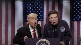 ‘SNL’: Trump Touts ‘Fantastic, Unbelievable Depression’ Ahead in Tariffs Speech Reenactment | Video