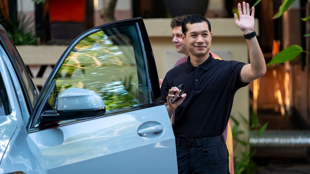 Tayme Thapthimthong in "The White Lotus" Season 3, Episode 8. (Fabio Lovino/HBO)