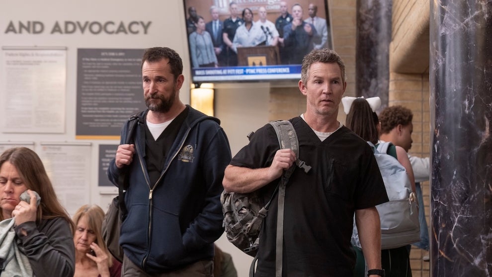 the-pitt-noah-wyle-shawn-hatosy-max