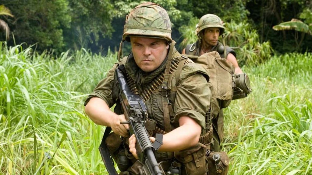 Jack Black in "Tropic Thunder" (Dreamworks)