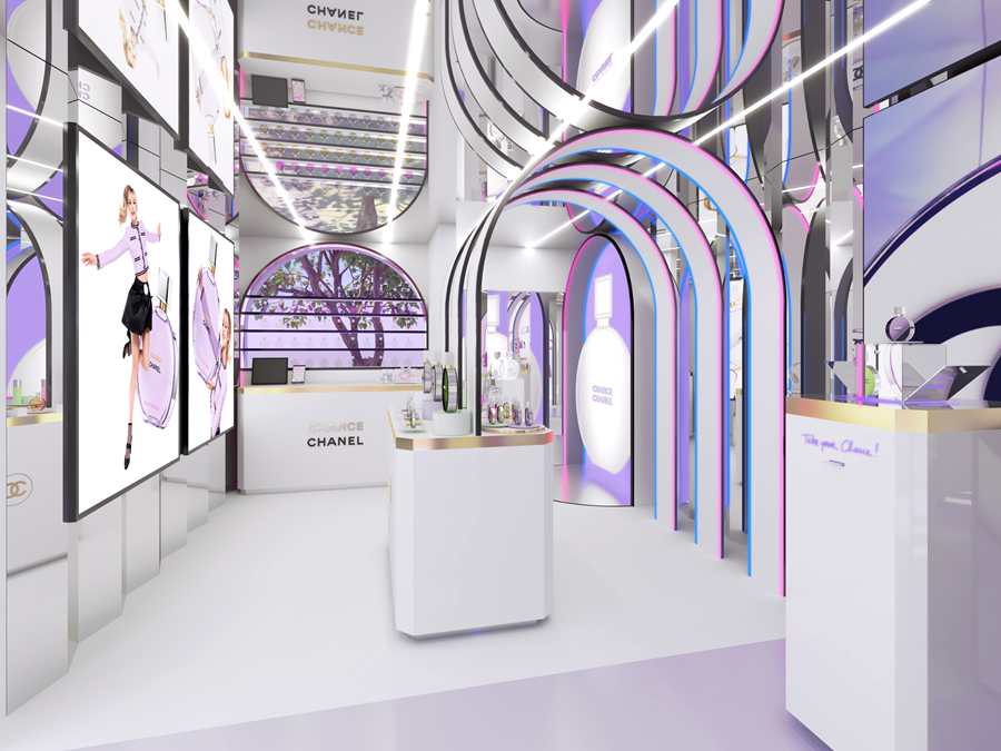 Chanel celebrates its newest fragrance with a pop-up at The Grove