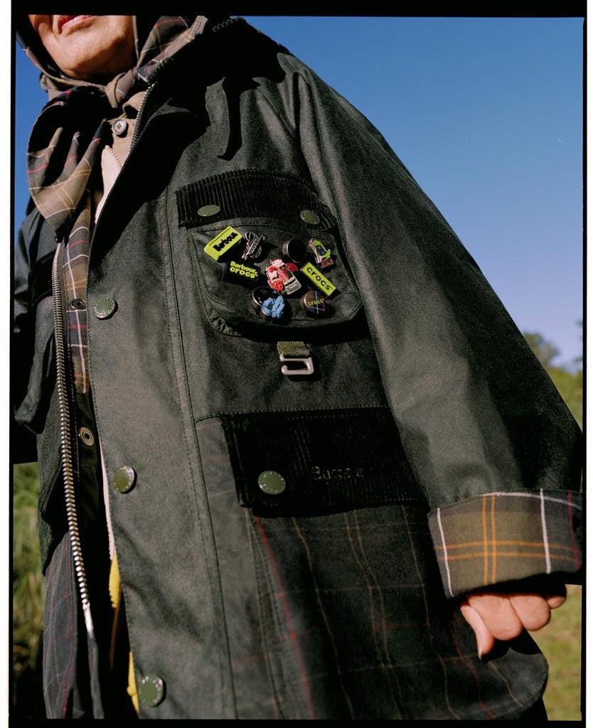 Barbour and Crocs unveil a new collaboration