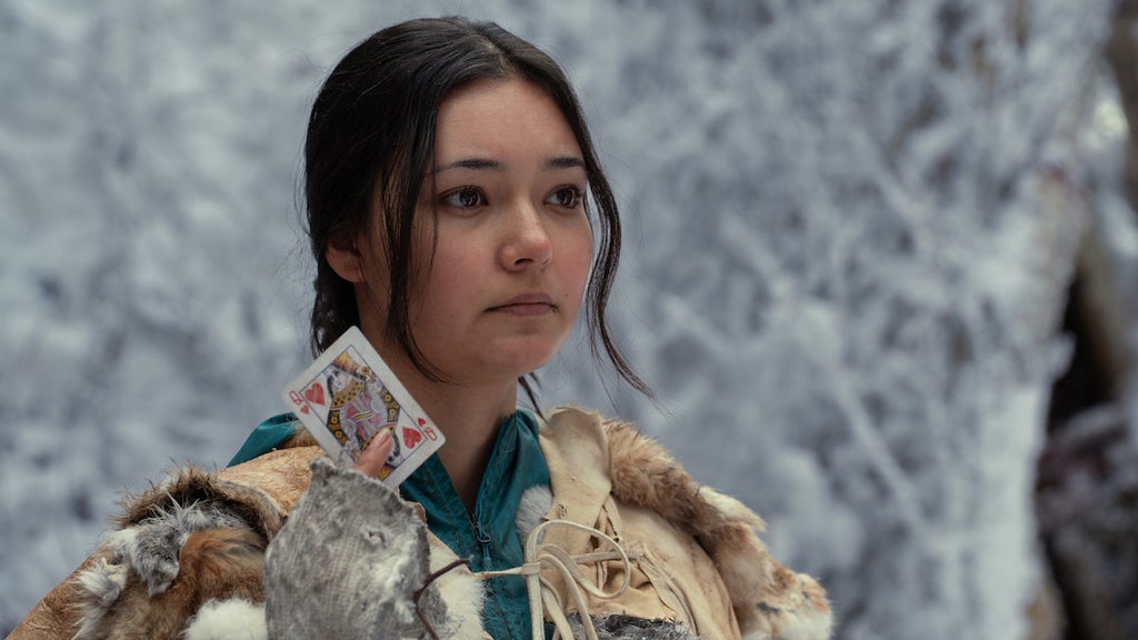 Alexa Barajas as Mari in the Yellowjackets Season 3 finale